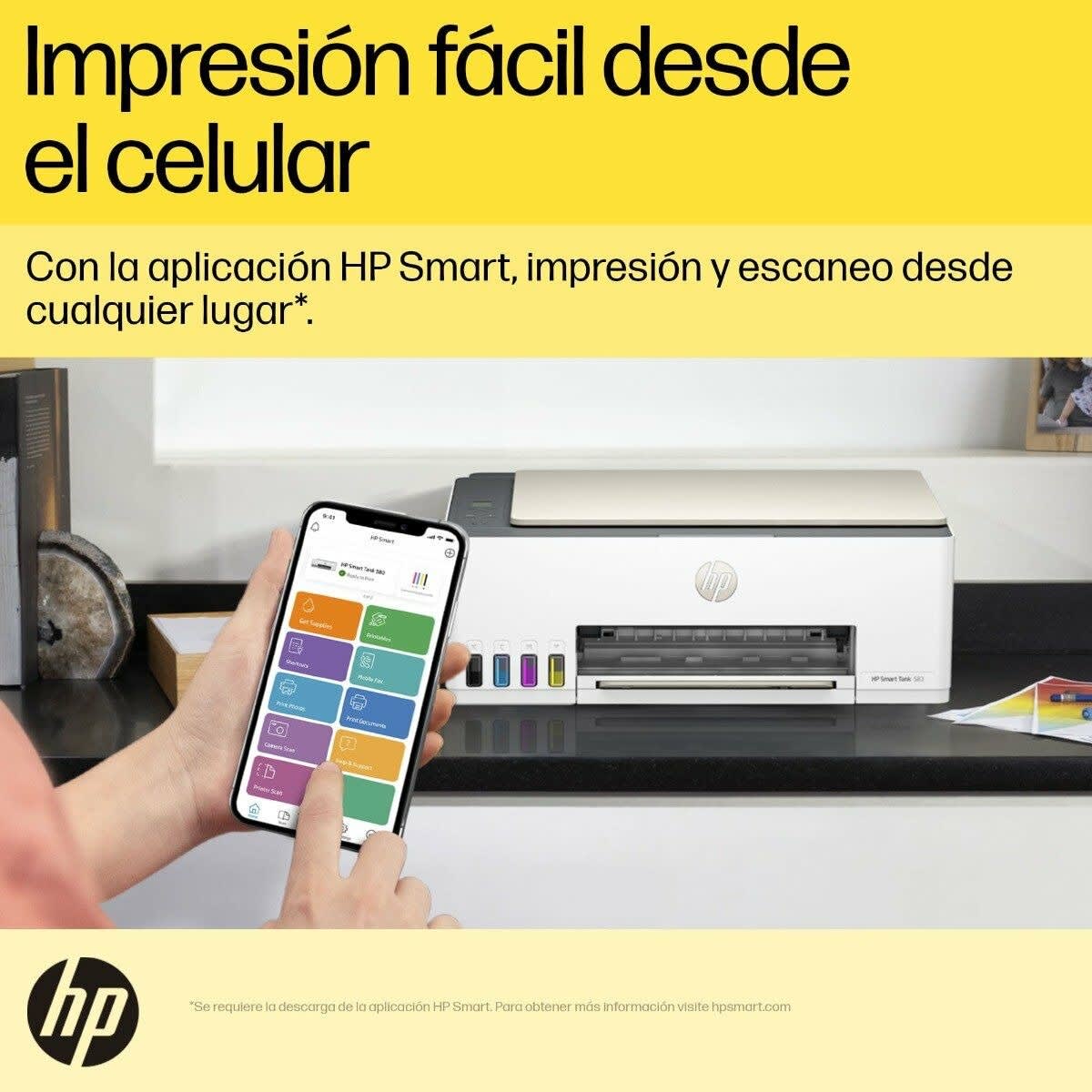 IMPRESORA TODO EN UNO HP SMART TANK 5836