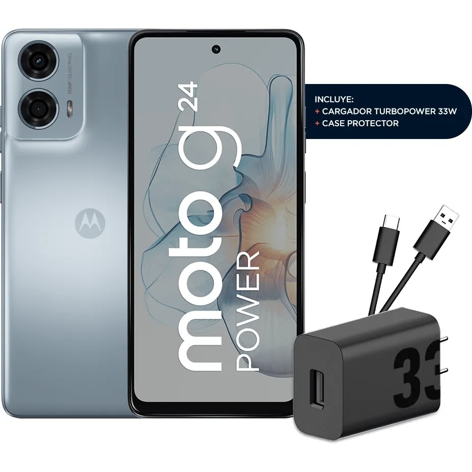 MOTOROLA G24 POWER 4+256GB CELESTE2