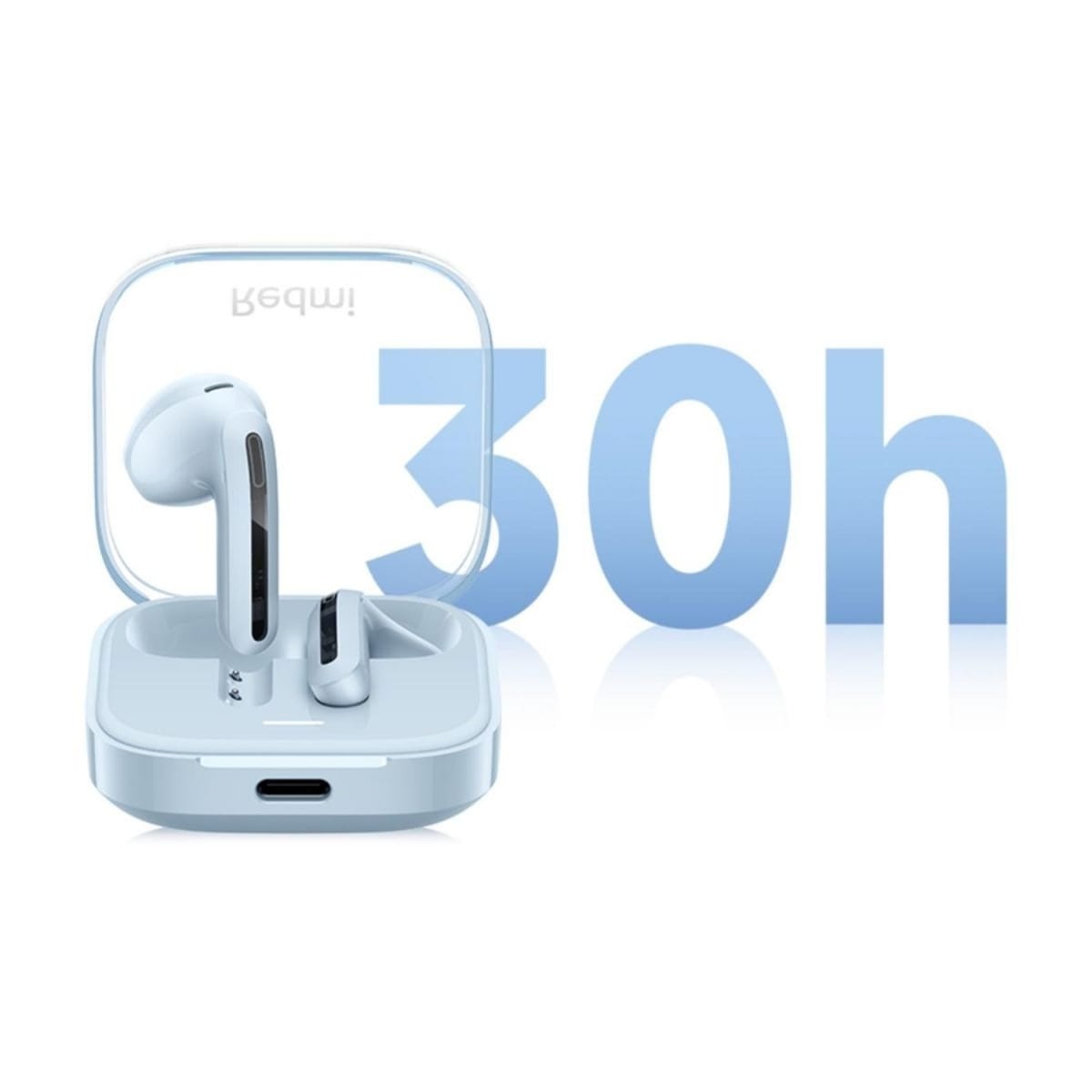 AUDIFONOS REDMI BUDS 6 ACTIVE TRANSPARENT BLUE XIAOMI4