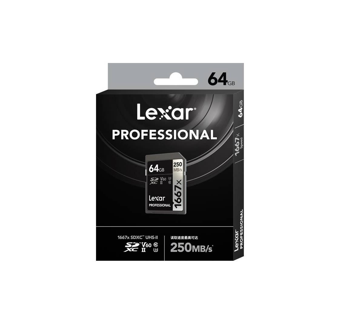 MEMORIA SD SILVER SERIES 64GB LEXAR PROFESIONAL2