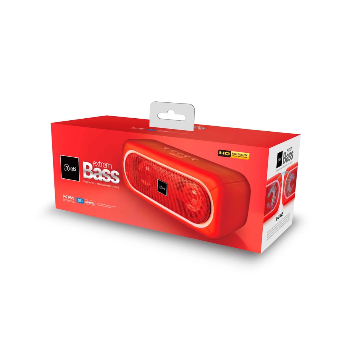 Parlante Extrem Bass – Tws Red Mlab5