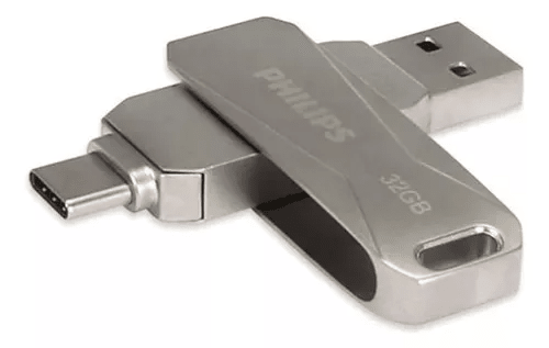 PENDRIVE PHILIPS USB 3.0 FLASH SUPER SPEED 32GB SNAP TYPE-C2