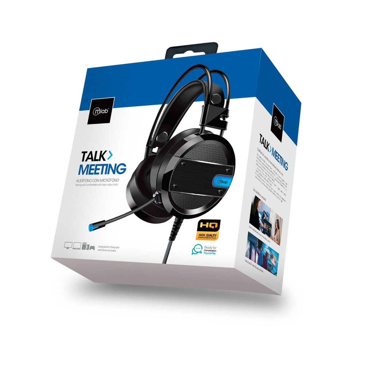 AUDIFONO CON MICROFONO TALK MEETING2