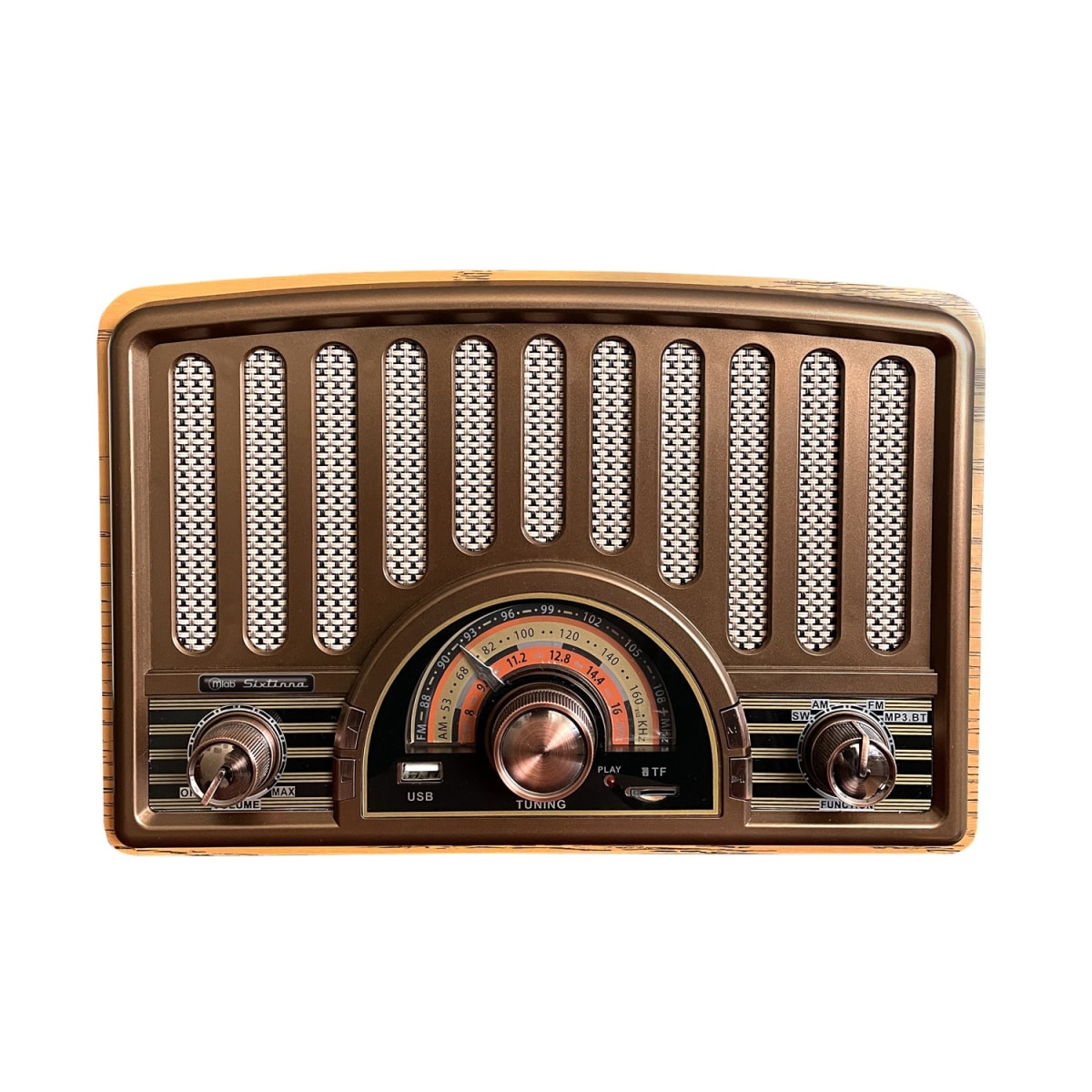 RADIO CLÁSICA CON DISEÑO DE LOS AÑOS 30 SIXTINNA 0