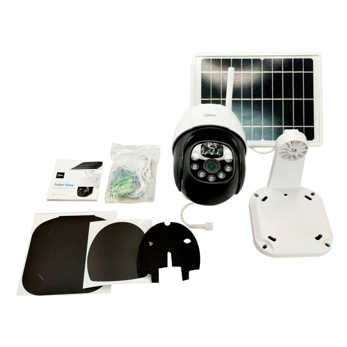 SECURITY CAMERA SOLAR VIEW MLAB 4G LTE CONNECTION 320°/90°7