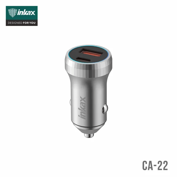 METAL CAR CHARGER 43W INKAX CA-222