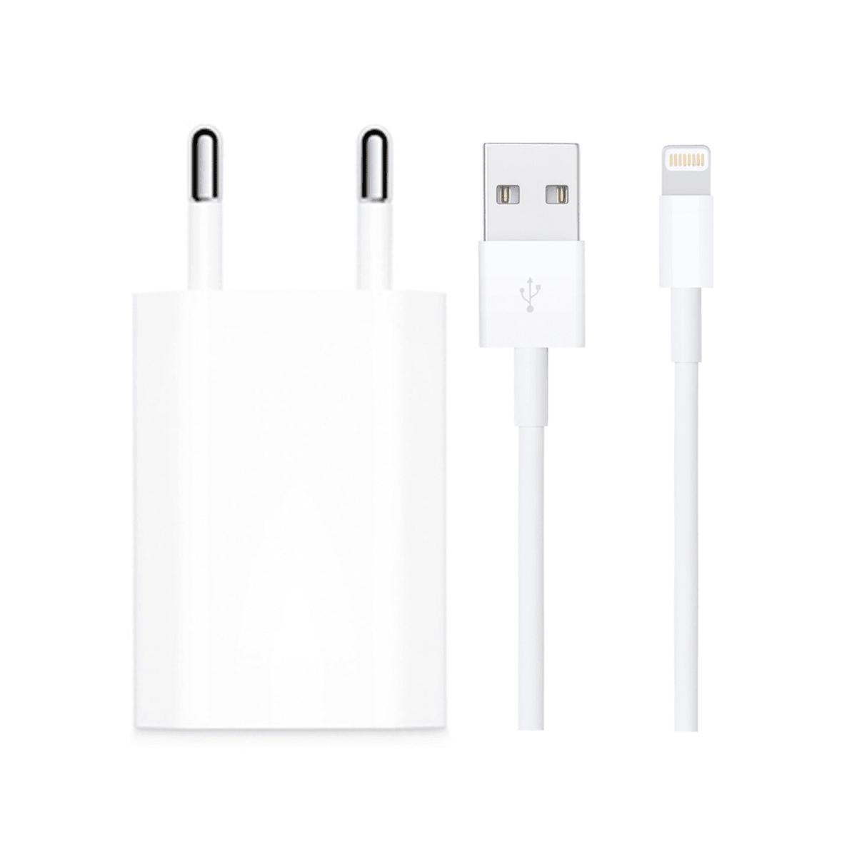 CARGADOR IPHONE 5W USB ALTERNATIVO LIGHTNING MD816ZM2