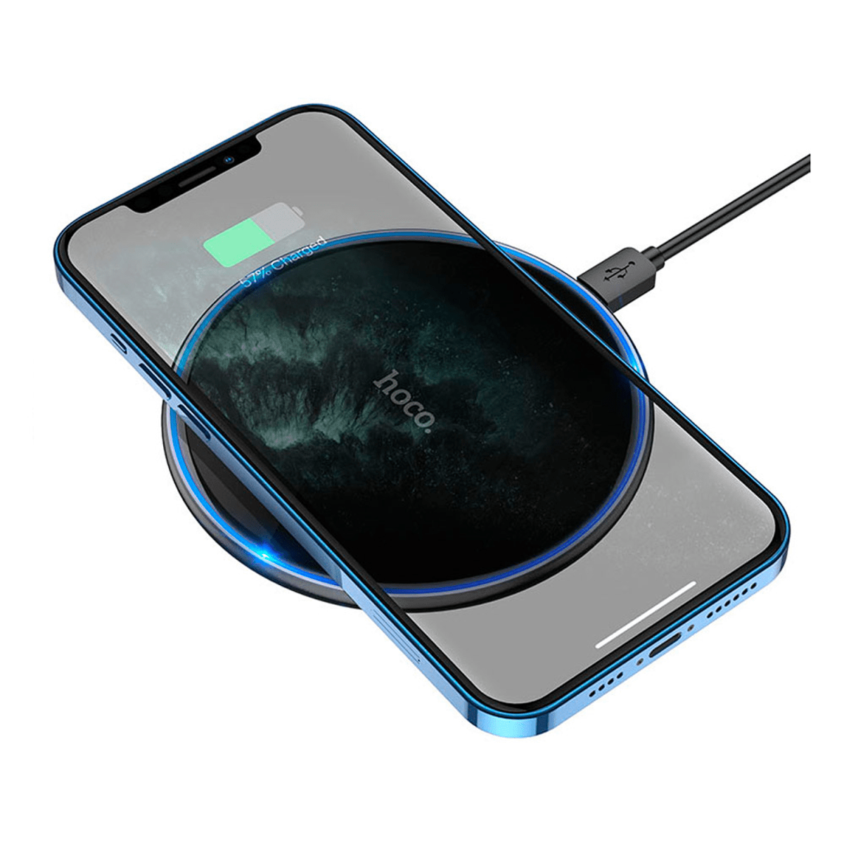 HOCO WIRELESS FAST CHARGER ULTRA-THIN CW6 PRO1