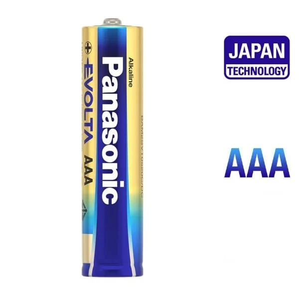 PILA AAA ALCALINA PREMIUM 1,5V EVOLTA PANASONIC 0