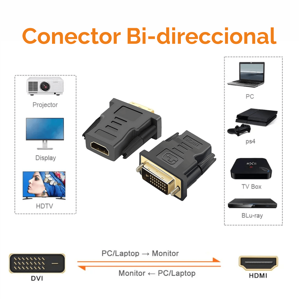 ADAP HDMI 19P A DVI F 24+14