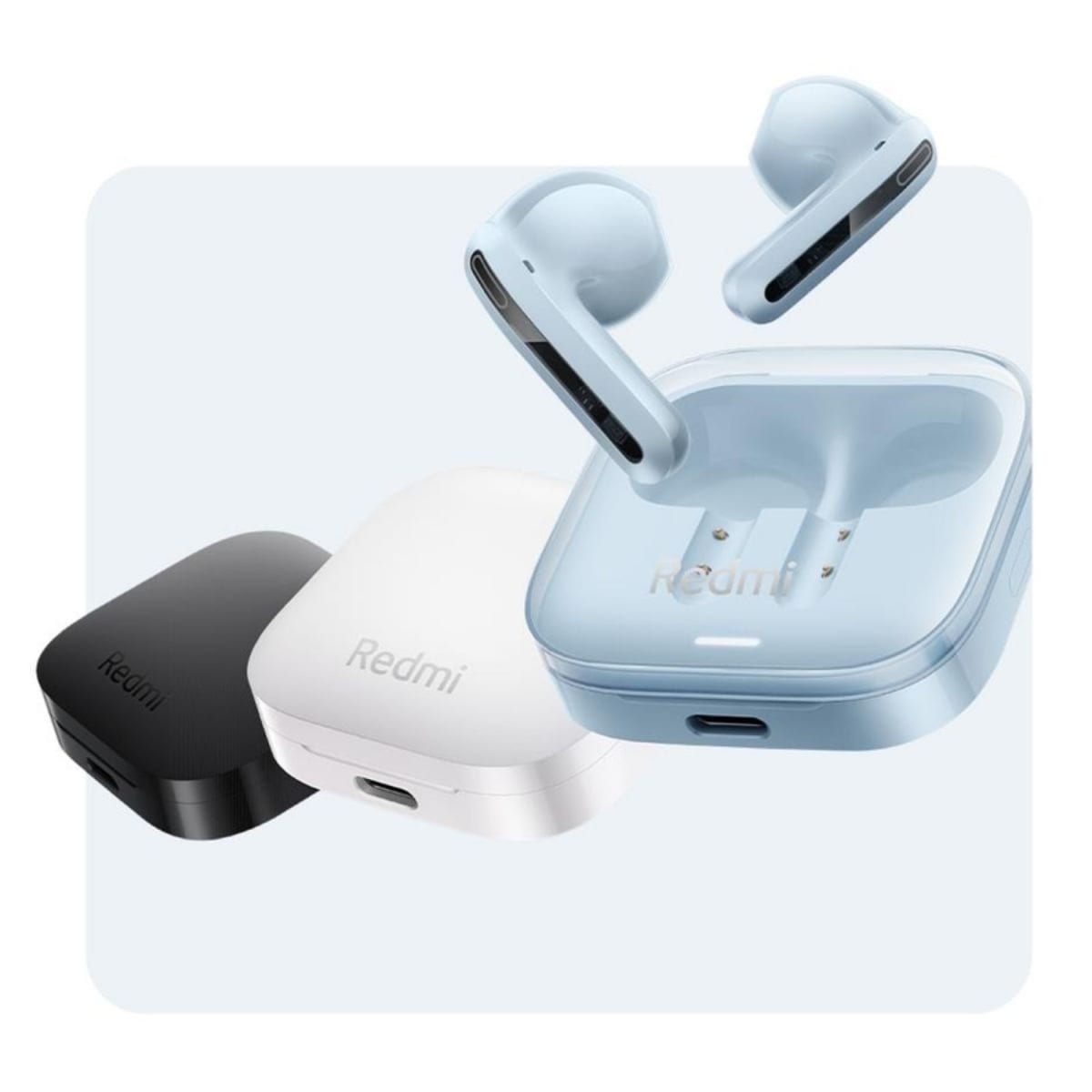 AUDIFONOS REDMI BUDS 6 ACTIVE TRANSPARENT BLUE XIAOMI3