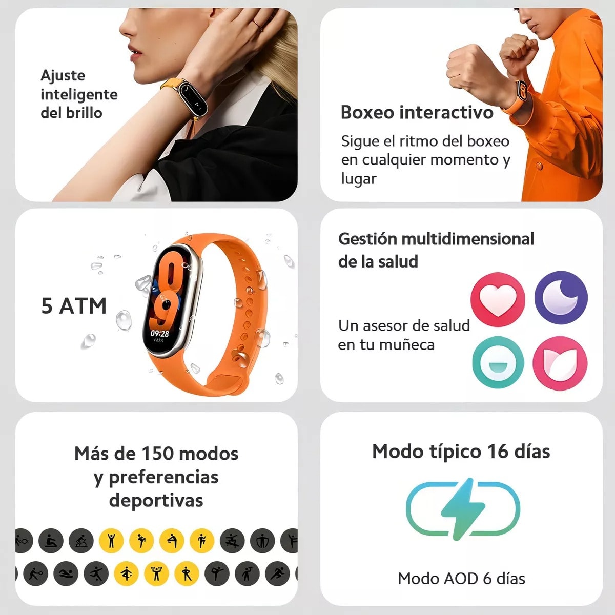 XIAOMI SMART BAND 8 BLACK3