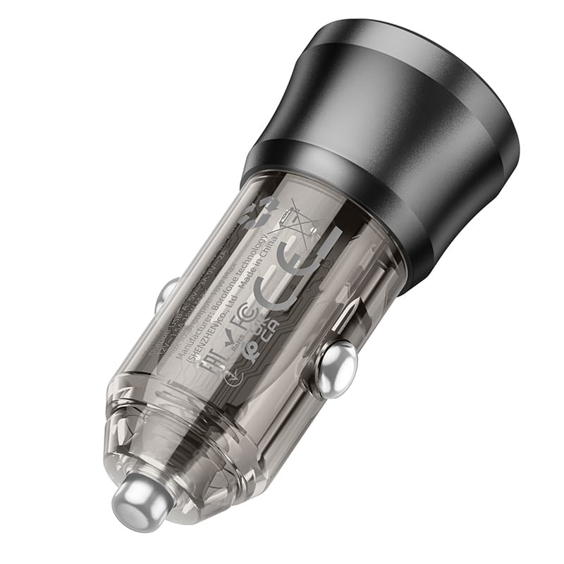 SINGLE PORT CAR CHARGER 18W BOROFONE BZ234