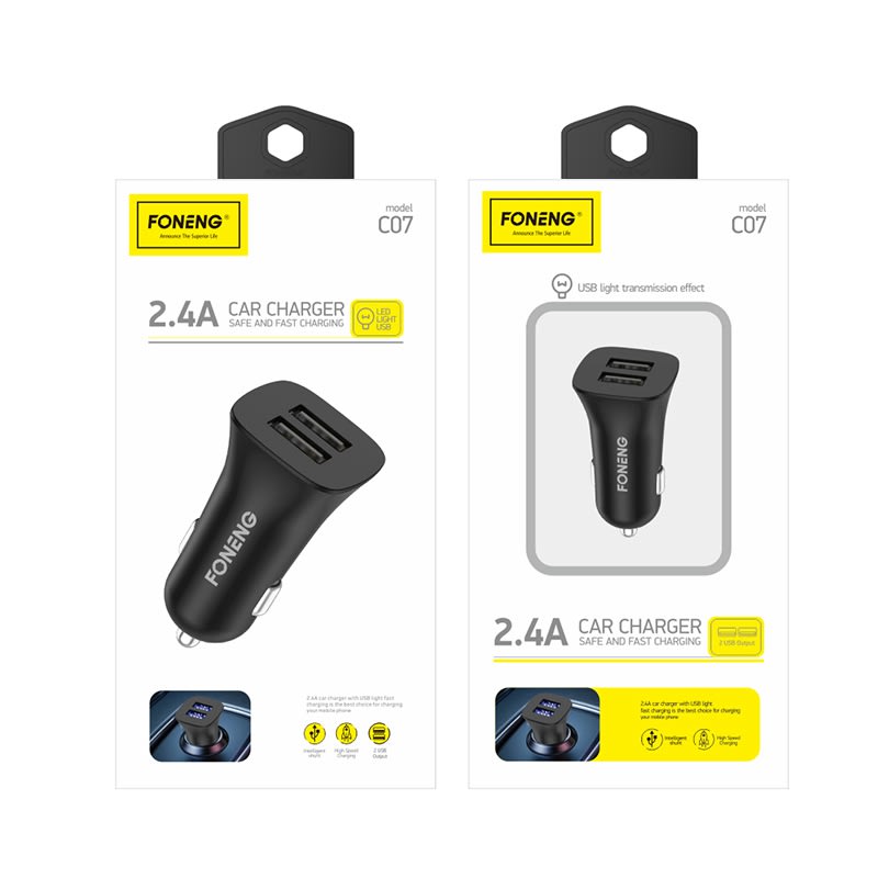 FONENG DUAL USB CAR CHARGER2