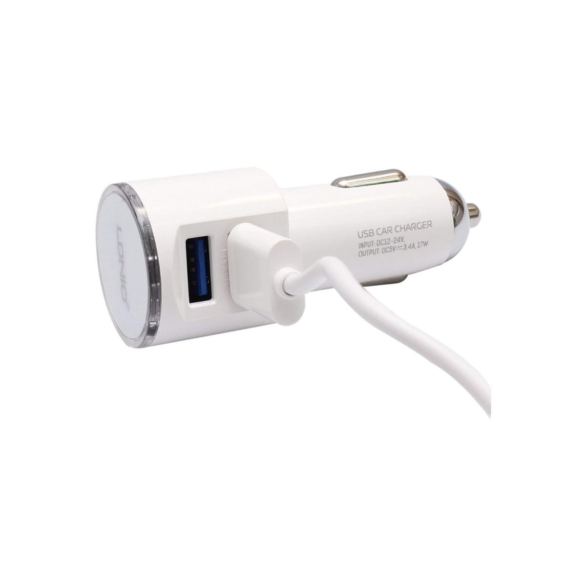CAR CHARGER DUAL USB PORT 3.4 OUTPUT DL-C292