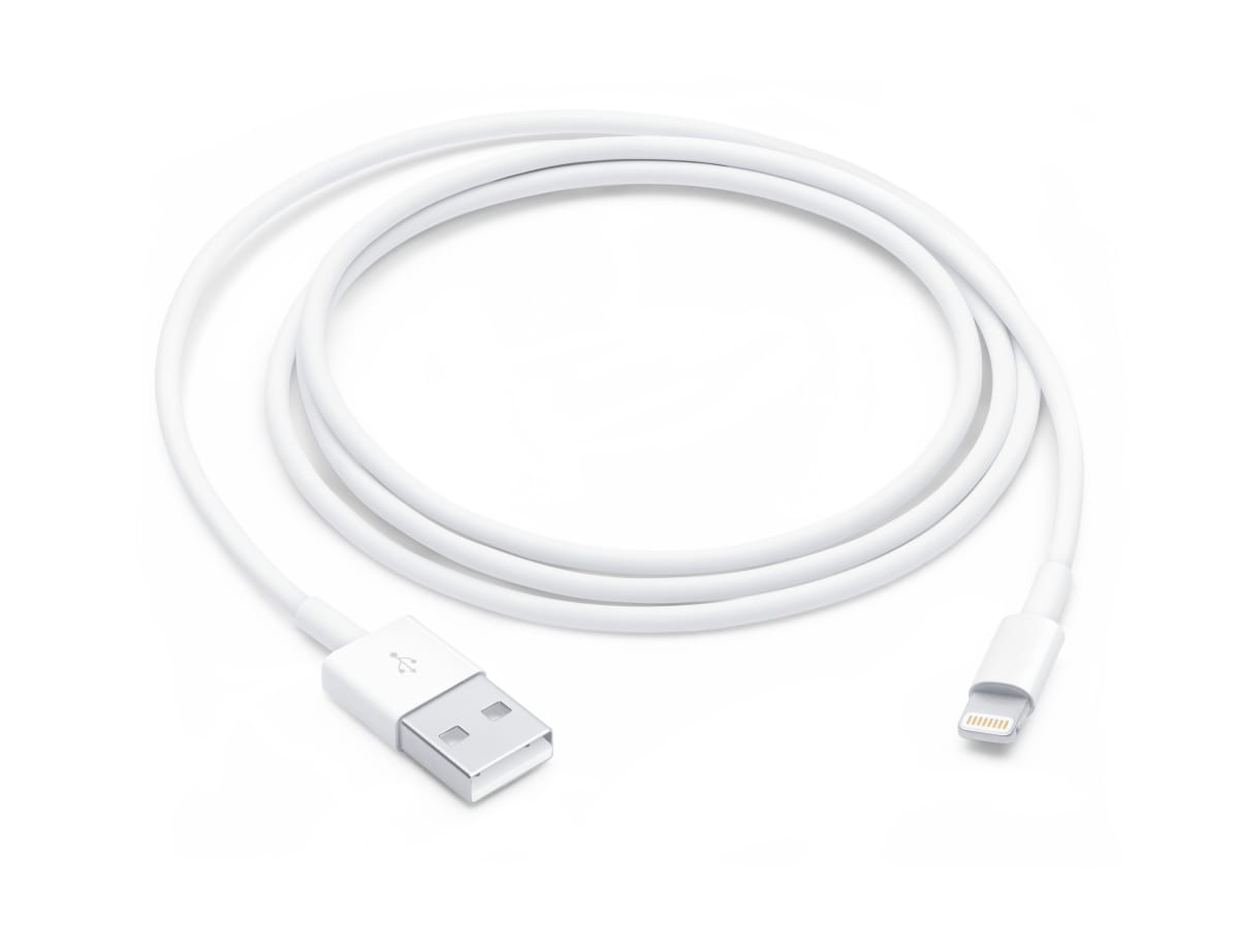 APPLE LIGHTNING TO USB 1M ORIGINAL A1480 0
