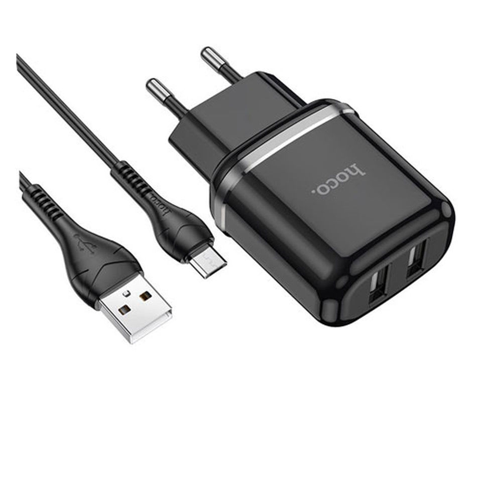 2.4A CHARGER DUAL USB MICRO C12 0