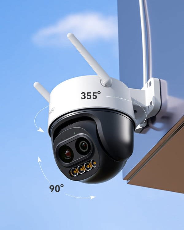 IMOU CRUISER Z OUTDOOR SECURITY CAMERA 3K 5MP 12X ZOOM6