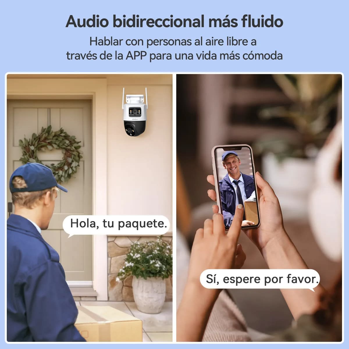 IMOU DUAL-LENS OUTDOOR SMART SECURITY CAMERA CRUISER DUAL 2 6MP 3MP+3MP4