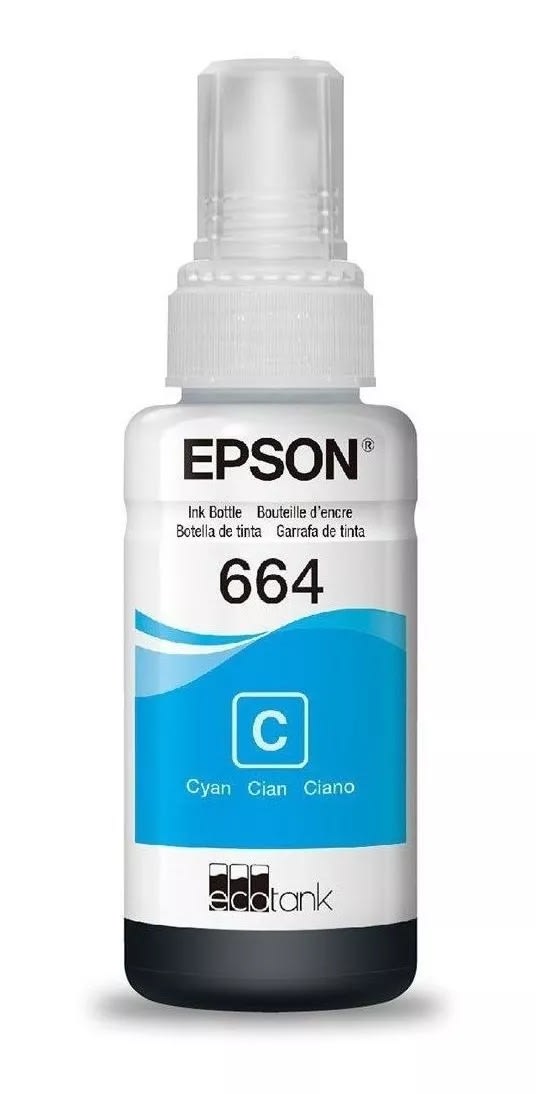 EPSON TINTA ORIGINAL 664 T664220 70 ML 0