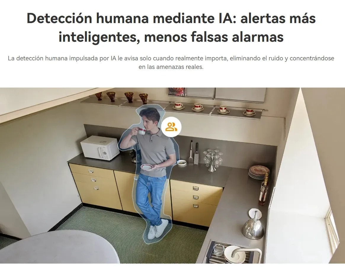 IMOU WI-FI INDOOR SMART CAMERA CUE 2 2K 3MP4