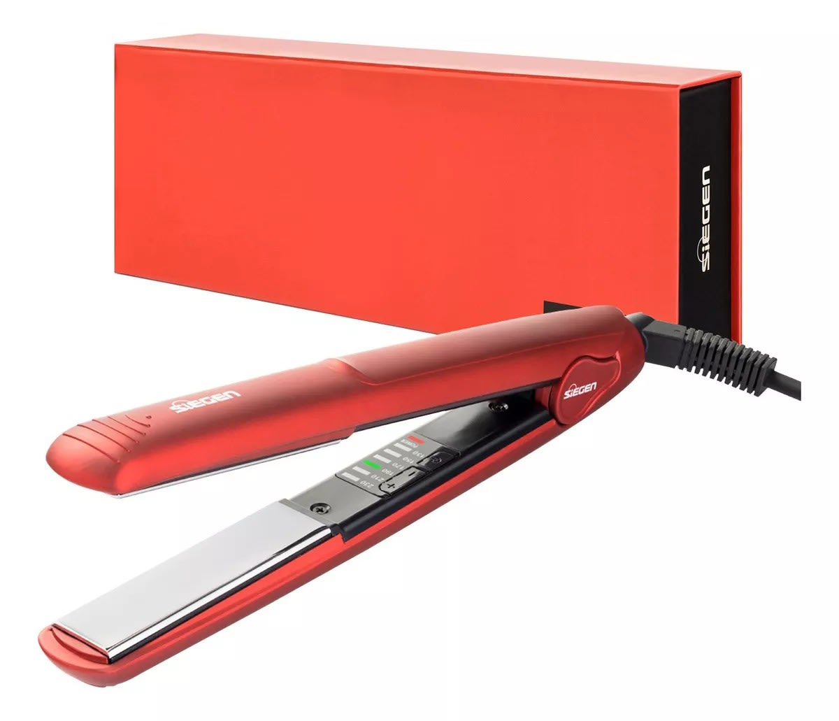 Alisador De Pelo Siegen SG-3510C14 Rojo 0
