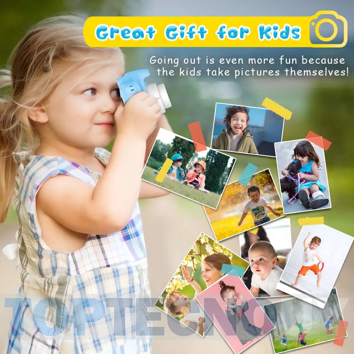 CAMARA NIÑO SUMMER VACATION  KIDS CAMERA7
