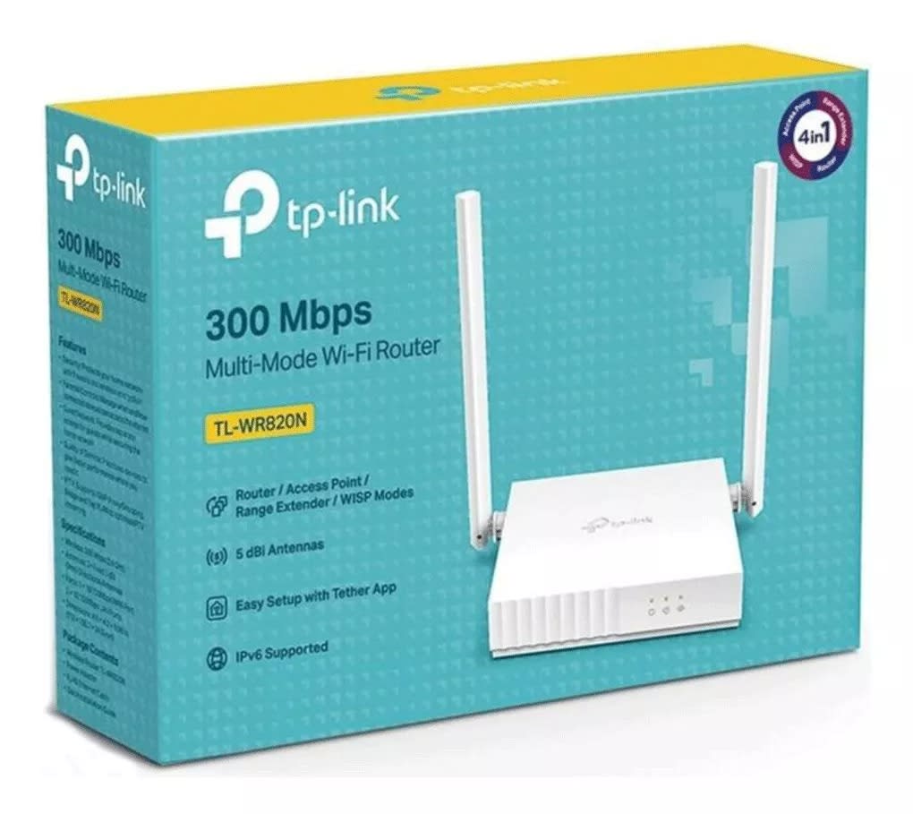 TP-LINK 300MBPS ROUTER WI-FI MULTIMODO TL-WR820N3