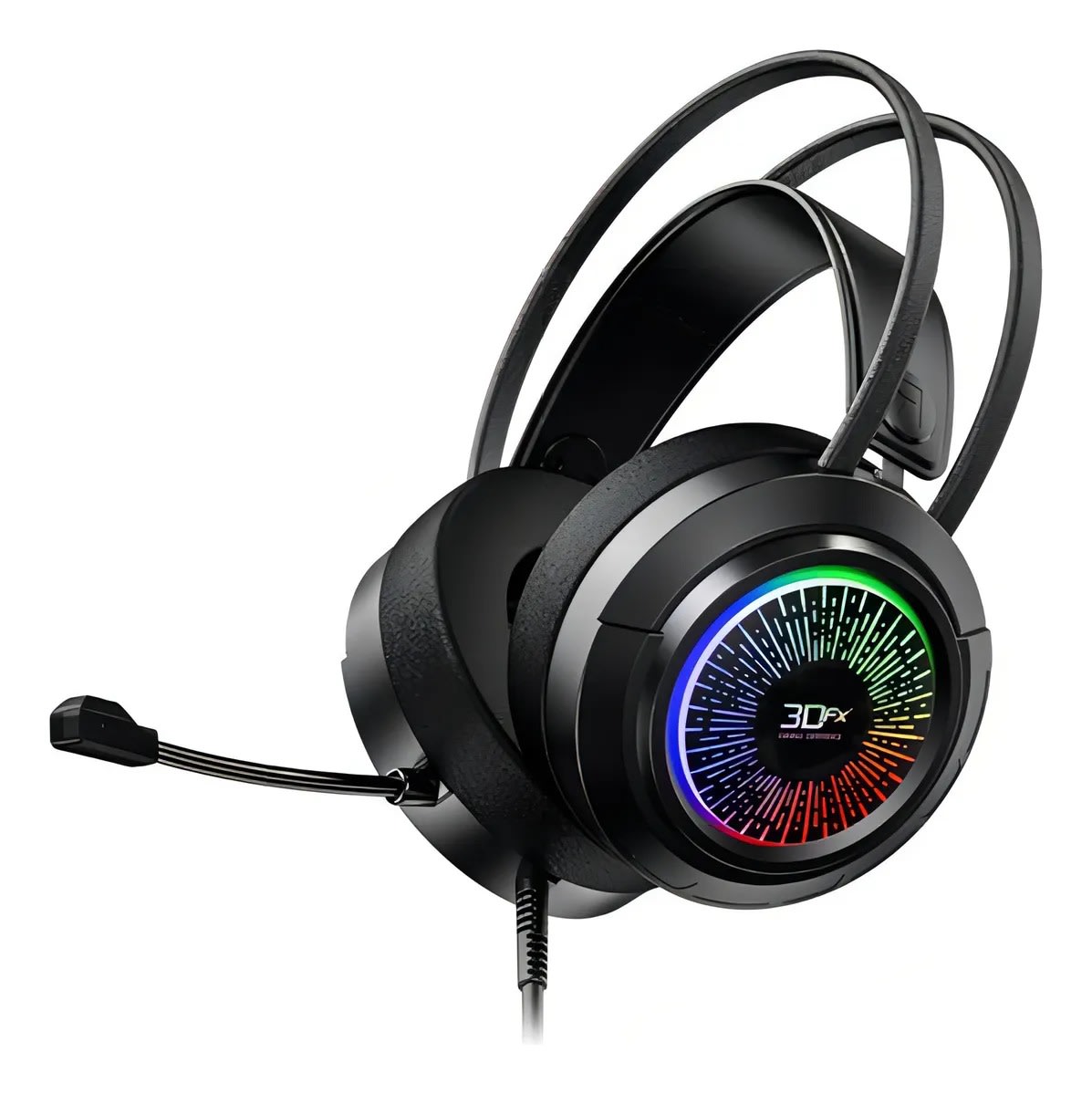 3DFX HEADPHONES GH600 BLACK RGB 0