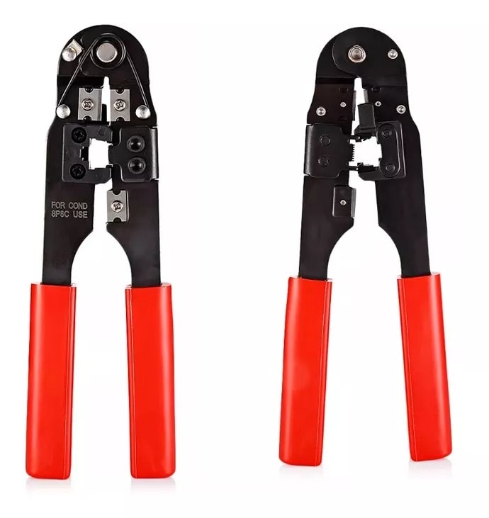 CRIMPADORA RJ45 RJ11 HT-210C ROJO3