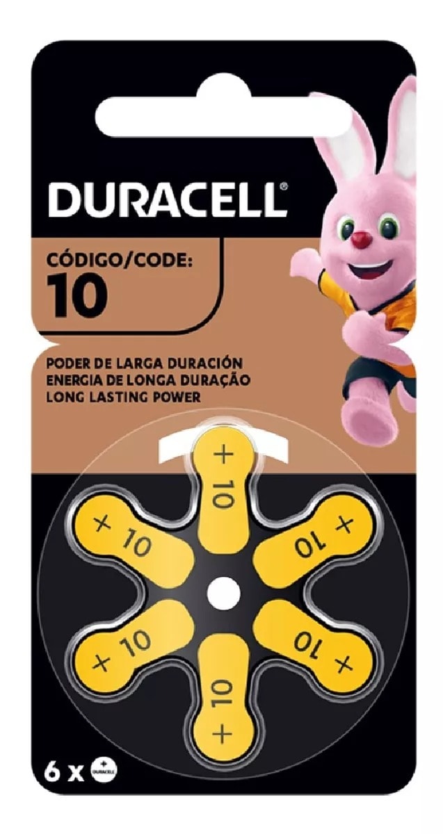PILA AUDIFONO 10 DURACELL C/U 0