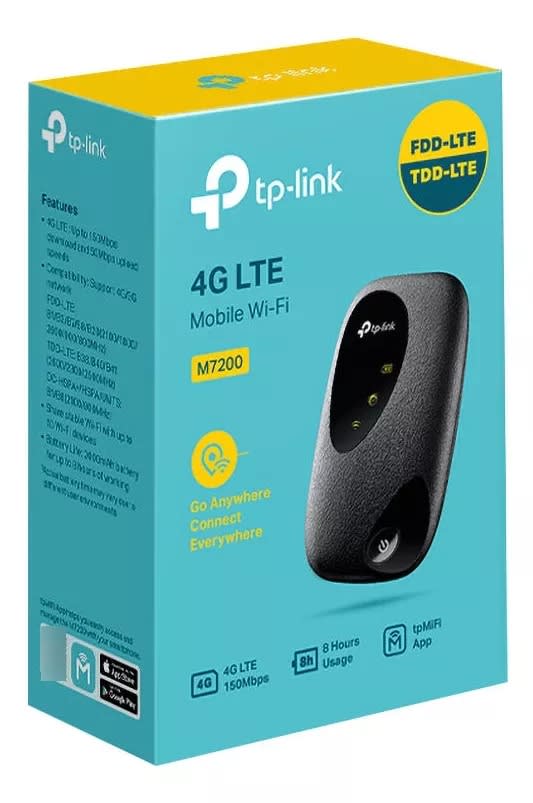 TP-LINK 4G LTE MOBILE WI-FI SIM CARD M7200 150MBPS2