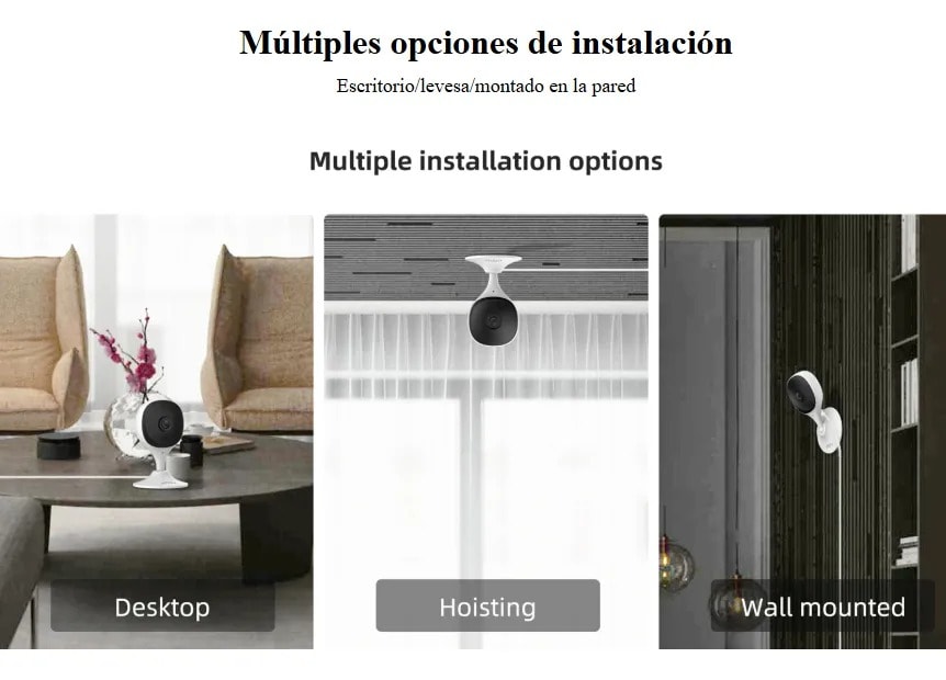 IMOU WI-FI INDOOR SMART CAMERA CUE 2 2K 3MP8