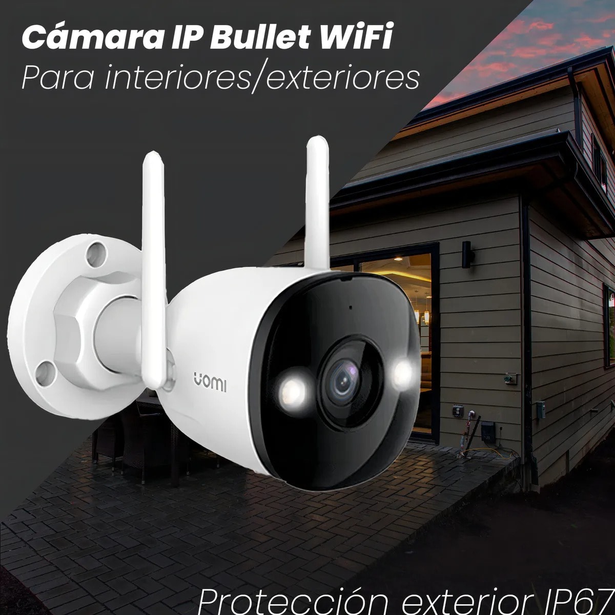 IMOU BULLET 2E OUTDOOR SMART SECURITY CAMERA 2K 3MP6