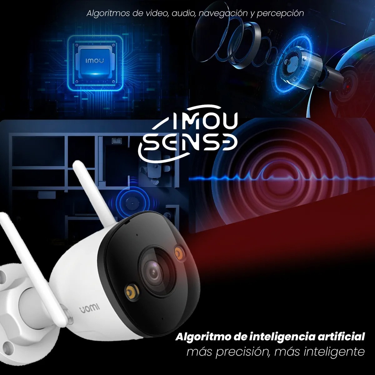 IMOU BULLET 3 5MP OUTDOOR SMART SECURITY CAMERA 3K6