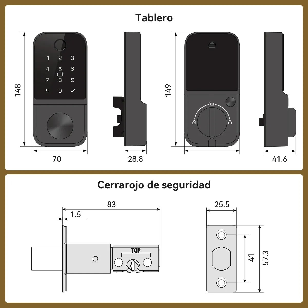 IMOU SMART LOCK CUBO13