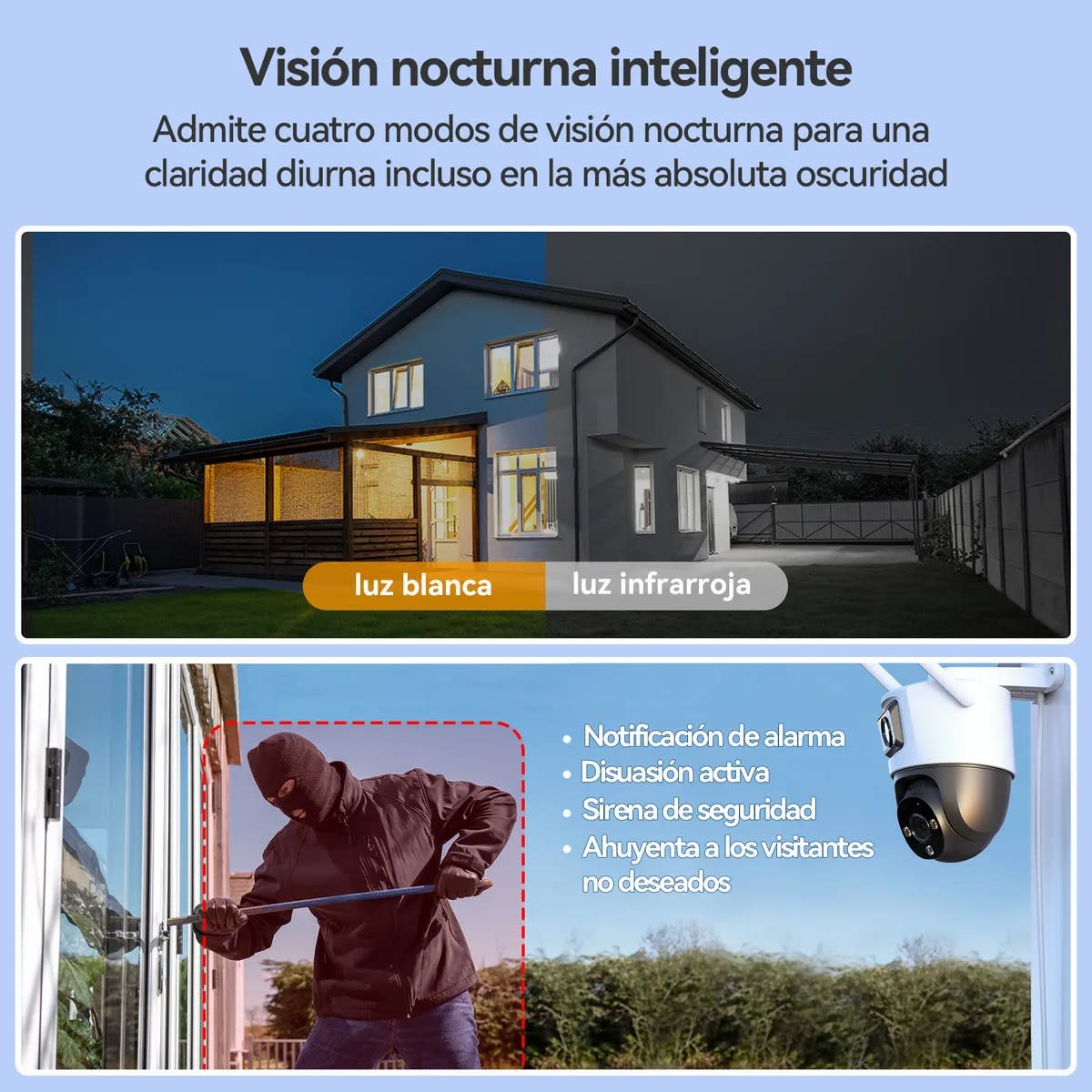 IMOU DUAL-LENS OUTDOOR SMART SECURITY CAMERA CRUISER DUAL 2 6MP 3MP+3MP8