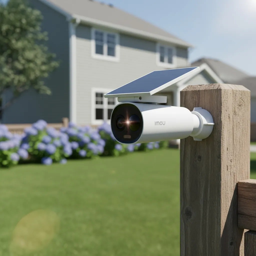 IMOU BATTERY-POWERED SECURITY CAMERA WITH 3W SOLAR  PANEL CELL 3C 3K 5MP2