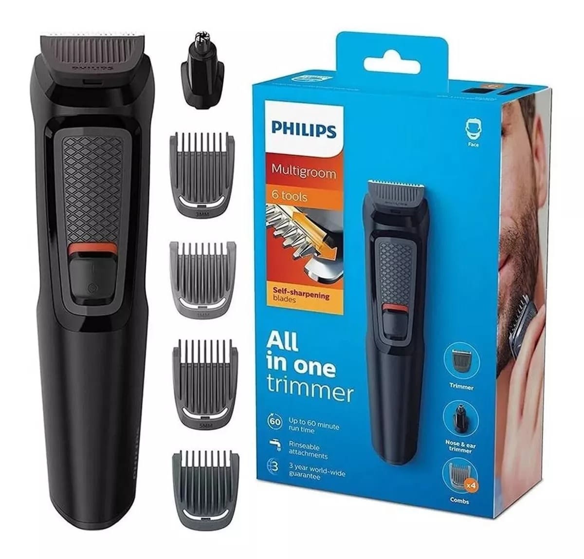 Cortadora All in one 6 en 1 Philips MG37112