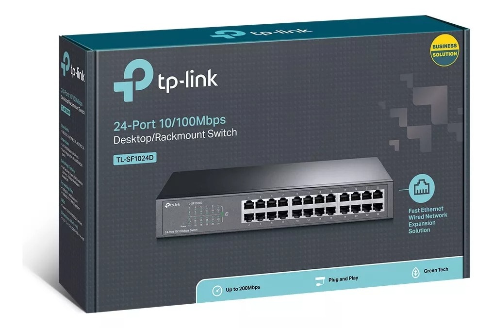 SWITCH 24-PORT 10/100 Mbps TL-SF1024D TP-LINK2