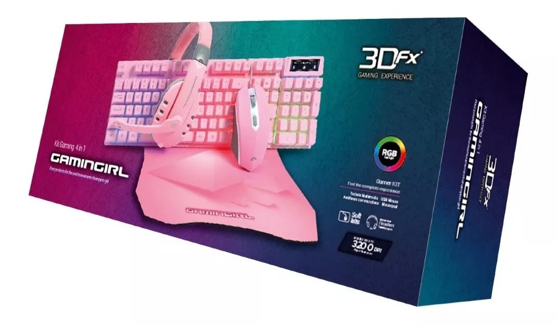 KIT GAMING GIRL 4 IN 12