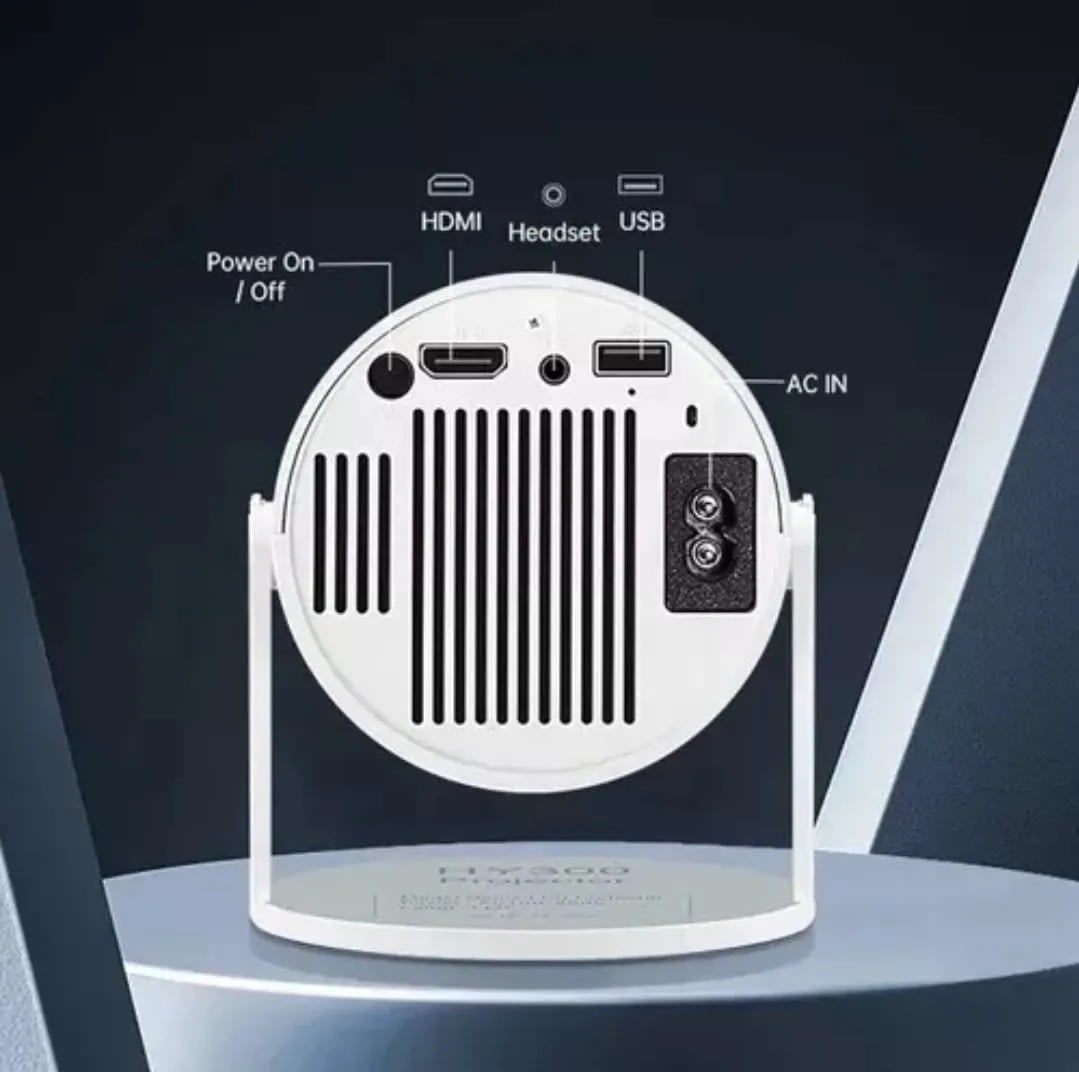 PROYECTOR LEDSTAR HY300 PORTATIL HOMECINEMA 200LM BLANCO ULTRA HD 1558584