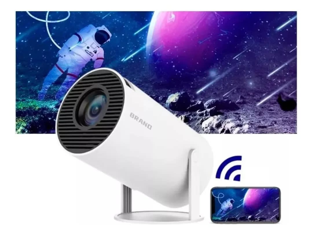 PROYECTOR LEDSTAR HY300 PORTATIL HOMECINEMA 200LM BLANCO ULTRA HD 1558582