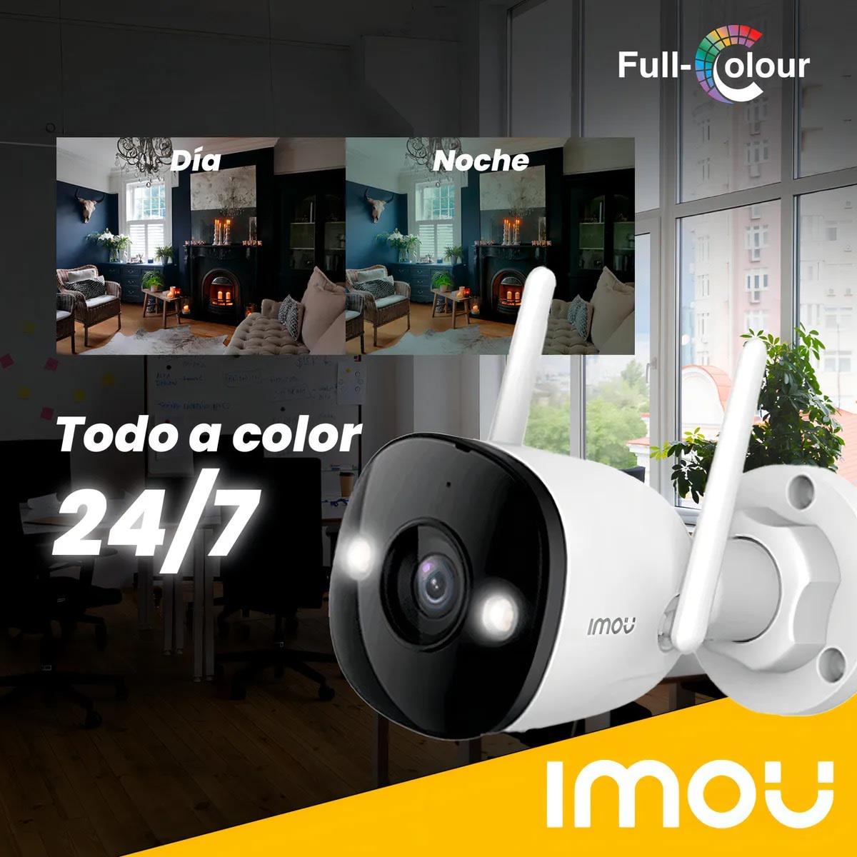 IMOU BULLET 2E OUTDOOR SMART SECURITY CAMERA 3K 5MP2