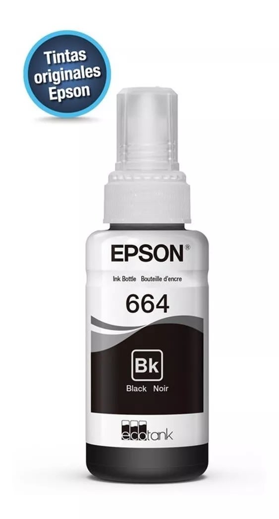 EPSON TINTA ORIGINAL 664 T664120 70 ML 0