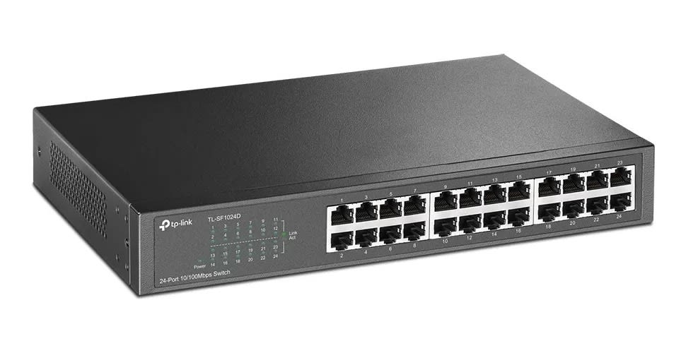 SWITCH 24-PORT 10/100 Mbps TL-SF1024D TP-LINK 0
