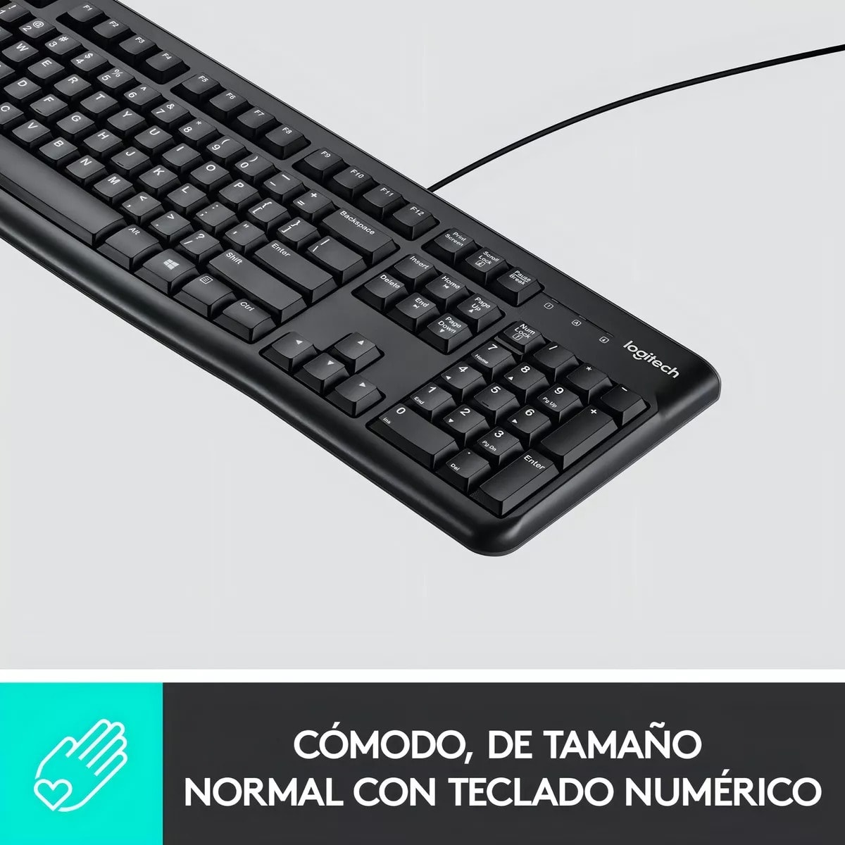 LOGITECH TECLADO UBS PLUG AND PLAY K1203