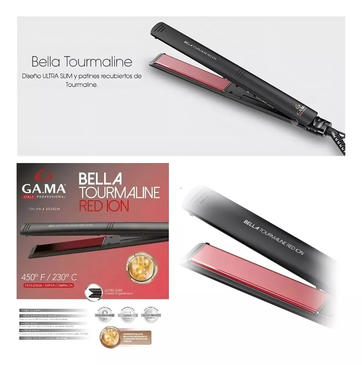 GA.MA PACK PLANCHA ERGOLYLER + DIAMOND3