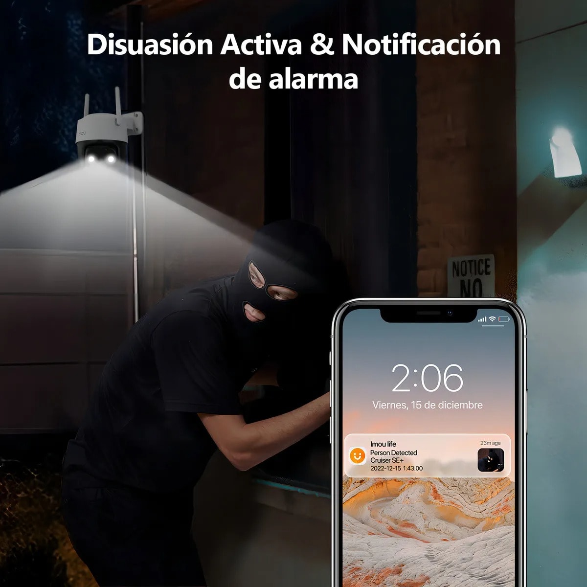 CAMARA DE SEGURIDAD IMOU CRUISER SE+ 3MP 2K7