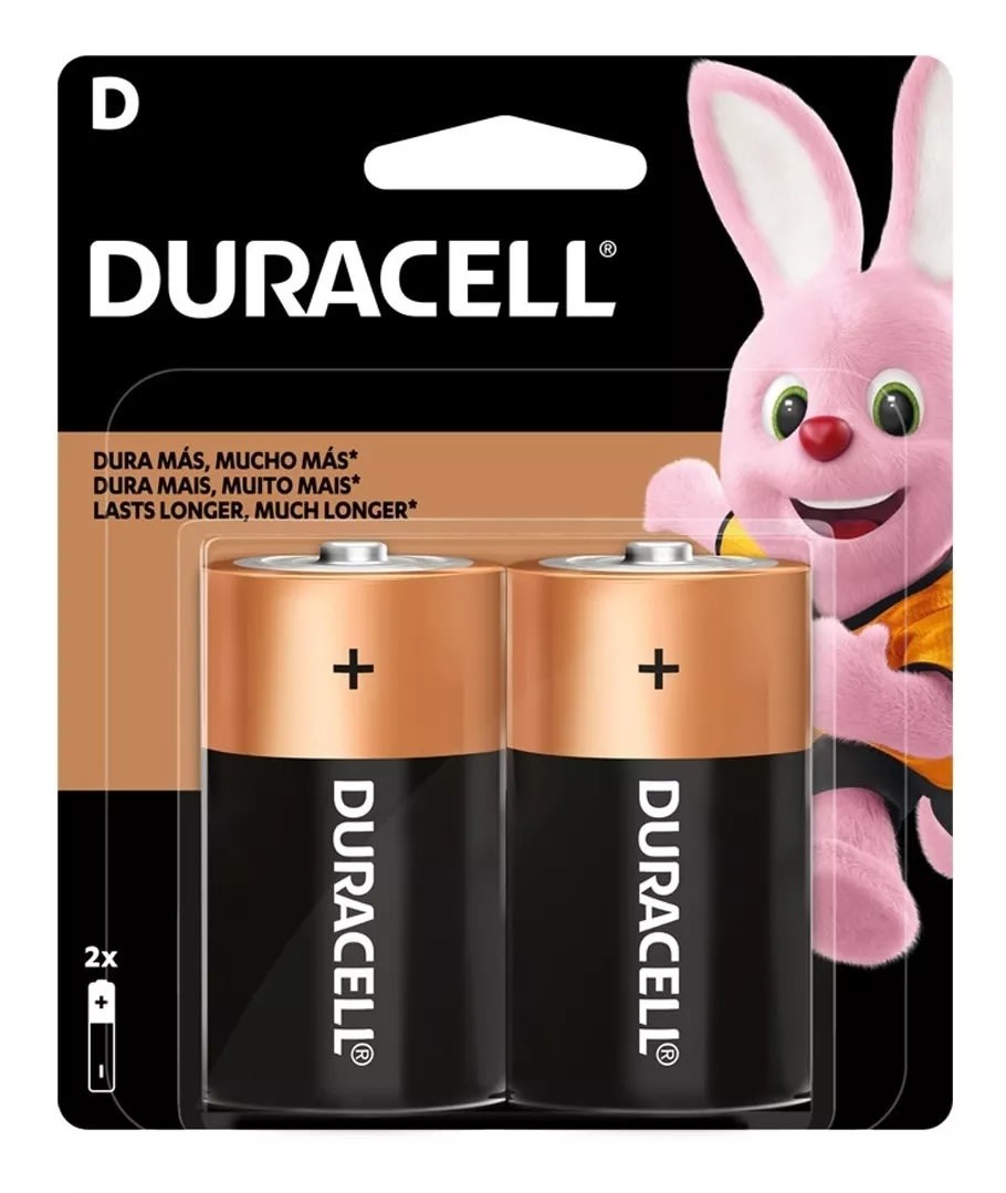 PILAS DURACELL D2 1.5V LR20 0